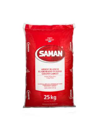 Arroz Saman Saco 25 Kg