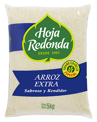 Arroz Hoja Redonda Extra 5kg