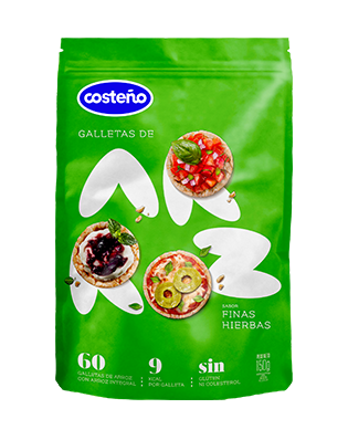 Galletas de arroz Costeño Finas Hierbas 150g