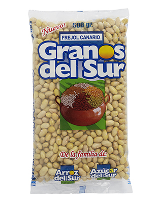 Menestra Granos del Sur Frejol Canario 500g